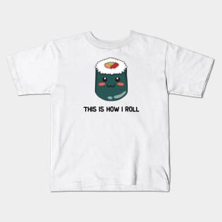 Sushi Roll Kids T-Shirt